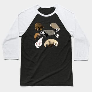 Eurasian Badgers #1 Baseball T-Shirt